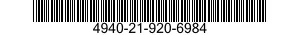 4940-21-920-6984 INSTALLATION KIT,SHOP EQUIPMENT 4940219206984 219206984