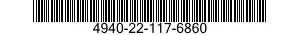 4940-22-117-6860  4940221176860 221176860