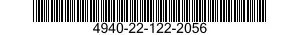 4940-22-122-2056 OHMIC AND INDUCTIVE 4940221222056 221222056