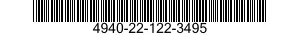 4940-22-122-3495 TEST SET,ELECTRICAL CABLE 4940221223495 221223495