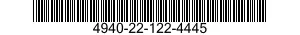 4940-22-122-4445  4940221224445 221224445