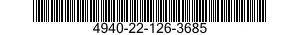 4940-22-126-3685 SHOP EQUIPMENT,OPTRONICS 4940221263685 221263685