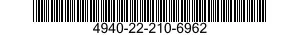 4940-22-210-6962  4940222106962 222106962