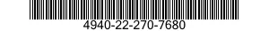 4940-22-270-7680  4940222707680 222707680