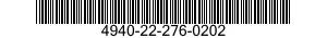 4940-22-276-0202  4940222760202 222760202