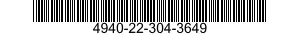 4940-22-304-3649  4940223043649 223043649