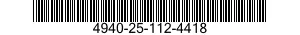 4940-25-112-4418  4940251124418 251124418