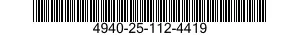 4940-25-112-4419  4940251124419 251124419