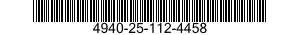 4940-25-112-4458  4940251124458 251124458