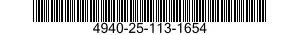 4940-25-113-1654  4940251131654 251131654