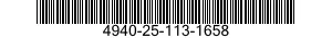 4940-25-113-1658  4940251131658 251131658
