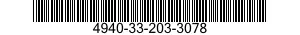 4940-33-203-3078 DOLLY,TEST EQUIPMENT 4940332033078 332033078