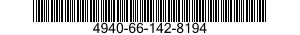 4940-66-142-8194 FIXTURE,TEST,MECHANICAL EQUIPMENT 4940661428194 661428194