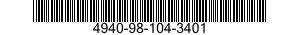 4940-98-104-3401  4940981043401 981043401