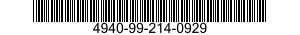 4940-99-214-0929  4940992140929 992140929