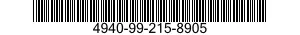 4940-99-215-8905 PLUG,HOSE 4940992158905 992158905