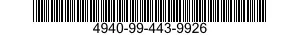 4940-99-443-9926  4940994439926 994439926