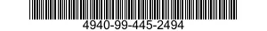 4940-99-445-2494  4940994452494 994452494