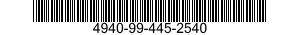 4940-99-445-2540  4940994452540 994452540