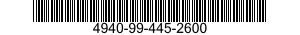 4940-99-445-2600  4940994452600 994452600