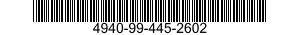 4940-99-445-2602  4940994452602 994452602