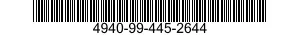 4940-99-445-2644  4940994452644 994452644