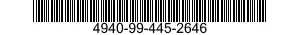 4940-99-445-2646  4940994452646 994452646
