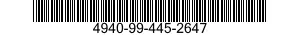 4940-99-445-2647  4940994452647 994452647