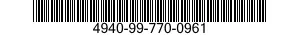 4940-99-770-0961  4940997700961 997700961