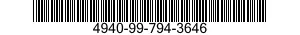 4940-99-794-3646 CONTROL PANEL ASSEM 4940997943646 997943646