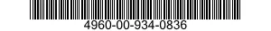 4960-00-934-0836  4960009340836 009340836
