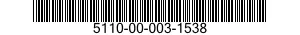 5110-00-003-1538 DEBURRING TOOL,TUBE,EXPOSED BLADE 5110000031538 000031538