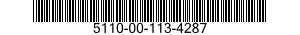 5110-00-113-4287  5110001134287 001134287