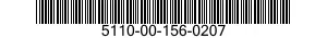 5110-00-156-0207  5110001560207 001560207