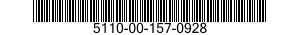 5110-00-157-0928 KNIFE,CRAFTSMAN'S 5110001570928 001570928