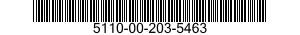 5110-00-203-5463 FILE,HAND 5110002035463 002035463
