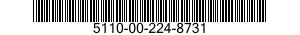 5110-00-224-8731  5110002248731 002248731