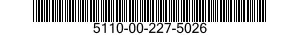5110-00-227-5026 GOUGE,FIRMER 5110002275026 002275026