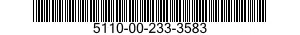 5110-00-233-3583  5110002333583 002333583
