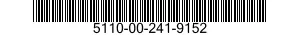 5110-00-241-9152 FILE,HAND 5110002419152 002419152