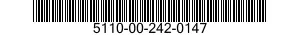 5110-00-242-0147 FILE,HAND 5110002420147 002420147
