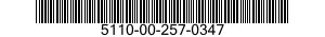 5110-00-257-0347  5110002570347 002570347