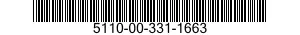 5110-00-331-1663  5110003311663 003311663