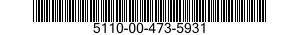 5110-00-473-5931 PUNCH AND DIE SET,METAL CUTTING,HAND 5110004735931 004735931