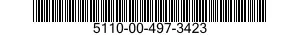 5110-00-497-3423  5110004973423 004973423