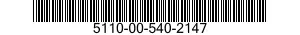 5110-00-540-2147  5110005402147 005402147