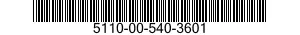 5110-00-540-3601  5110005403601 005403601