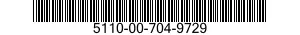 5110-00-704-9729  5110007049729 007049729