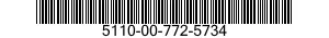 5110-00-772-5734  5110007725734 007725734