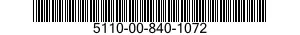 5110-00-840-1072 REAMER,HAND 5110008401072 008401072